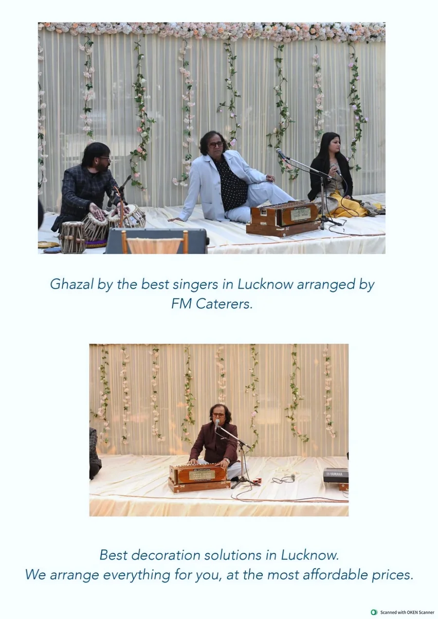 Guest at a wedding celebration